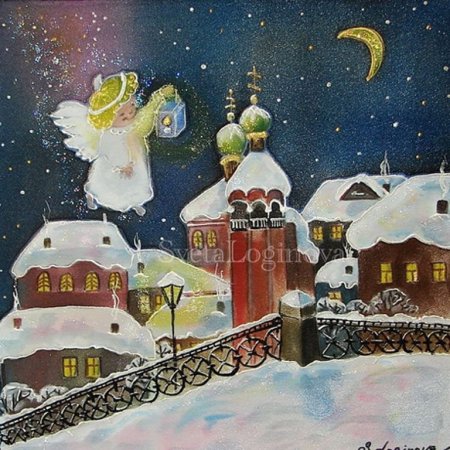 Елена Войнова ангелы картины