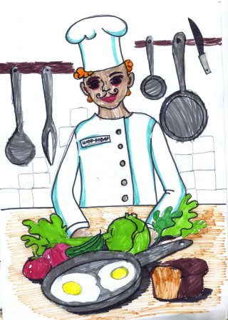 Повар в детском саду