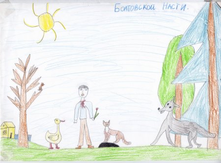 Петя и волк симфоническая сказка рисунок