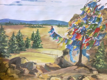 Забайкалье рисунок