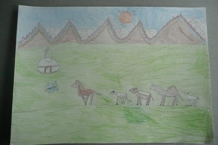 Бурятия рисунок