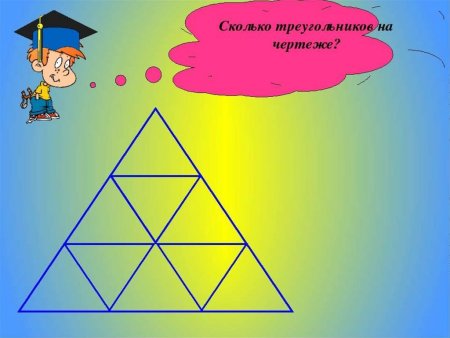 Сосчитай сколько треугольников
