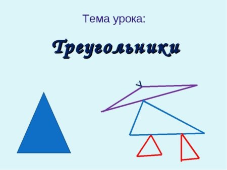 Треугольник для презентации