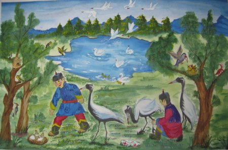 Природа Забайкальского края рисунки