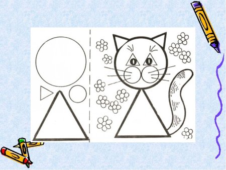 Рисунок из геометрических фигур