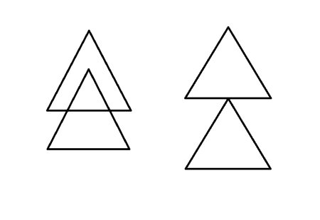 Два треугольника символ