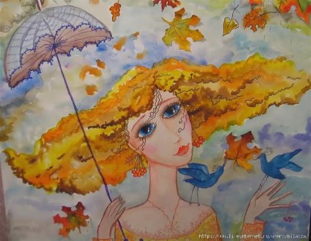 Портрет красавицы осени