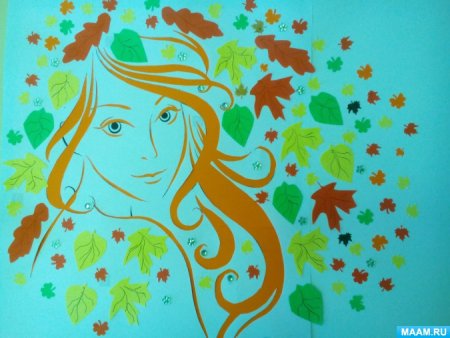 Лицо осени украшение