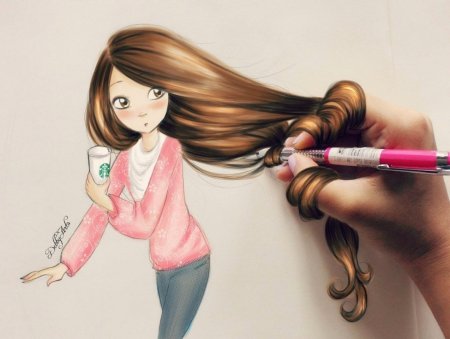 Классные рисунки для девочек