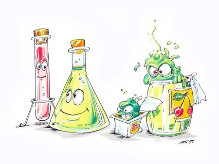 Рисуночки на тему химии