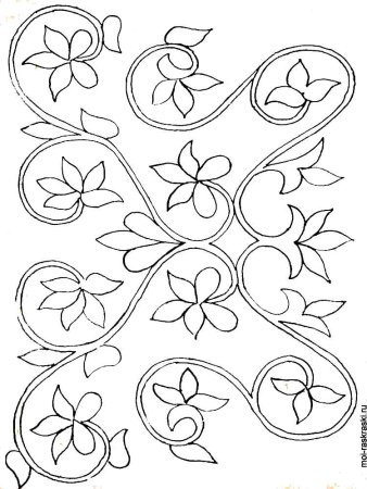 Орнаменты. Раскраска