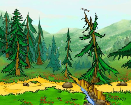 Тайга для детей