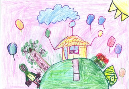 Рисунок наш дом