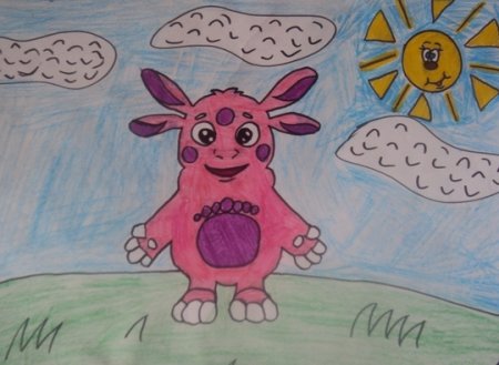 Рисование любимых героев мультфильмов