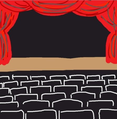 Нарисовать театр