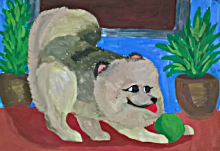 Конкурс рисунков братья наши меньшие