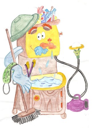 Рисование на тему гигиена