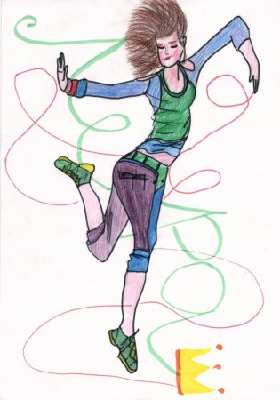 Любимое занятие рисунок