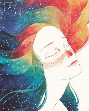 Вдохновение иллюстрация