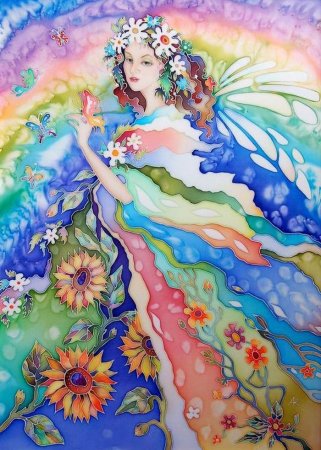 Алла Рассолова батик