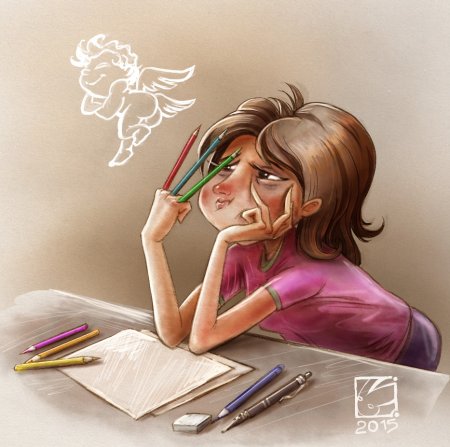 Вдохновение иллюстрация