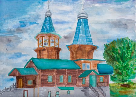 Памятник архитектуры рисунок