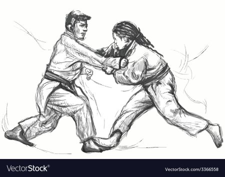 Самбо карандашом