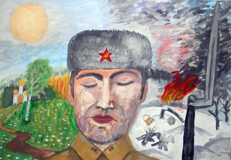 Битва за Москву рисунки