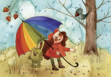 Виктория Кирдий рисунки осень