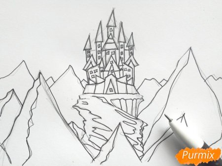 Замок снежной королевы 2 класс