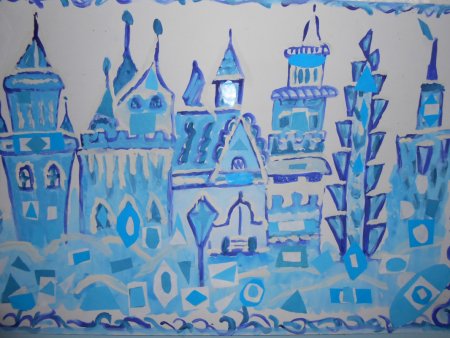 Замок снежной королевы 2 класс