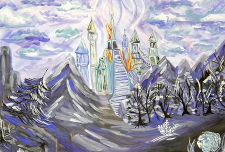 Дворец снежной королевы 2 класс