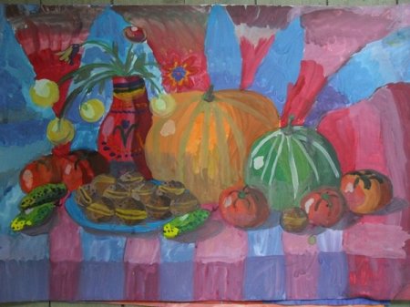 Осенняя ярмарка рисунок