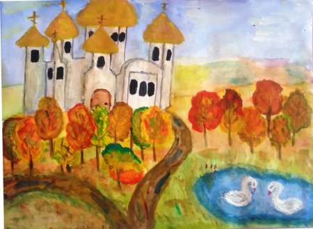 Осенняя ярмарка рисунок