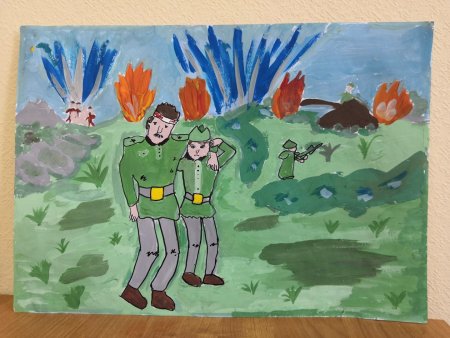 Рисунок на тему доблесть