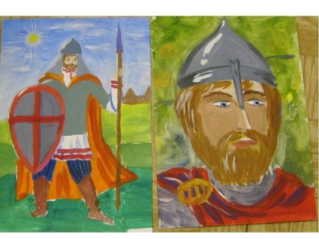 Древнерусские воины-защитники. (1-Й из 1 ч.)