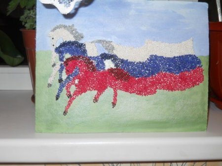 Поделки на тему Россия