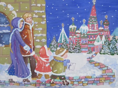 Рисунок Рождество Христово для детей