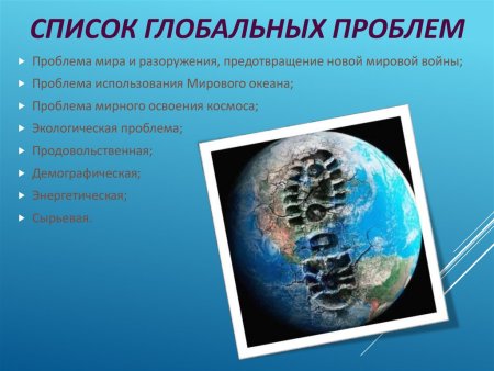 Глобальные проблемы плакат