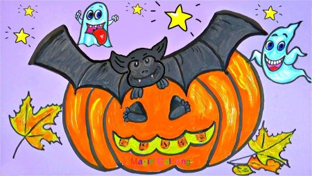 Рисунки на Хэллоуин