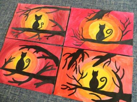 Рисование Хэллоуин для детей