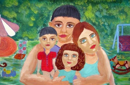 Композиция на тему моя семья