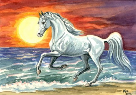 Лошадь рисунок