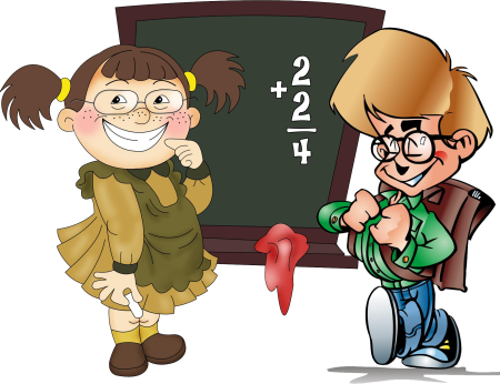 Ученики мультяшки