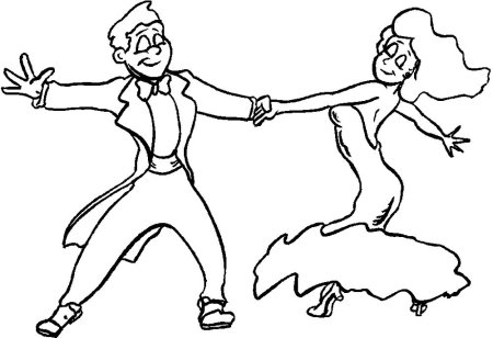 Балерина рисунок карандашом