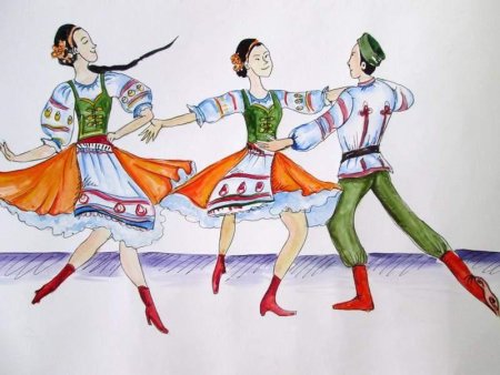 Картинки для срисовки балерины