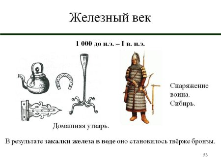 Железный век период