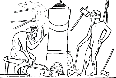 Добыча железа в древности