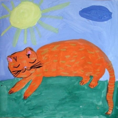 Рисование щенок