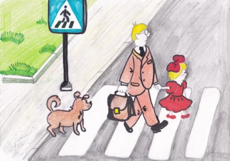 Рисунки для срисовки ПДД